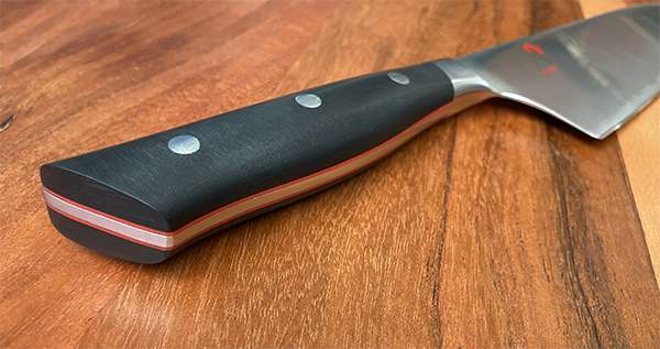 Miyabi Evolution chef knife handle