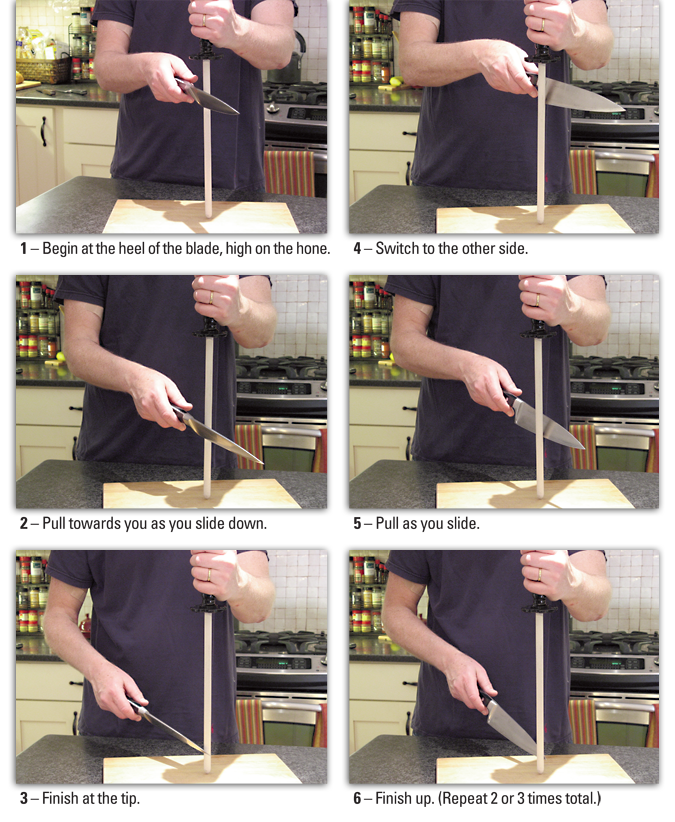 honing-demo how to hone a knife demo