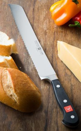 Wusthof Classic double-serrated bread knife