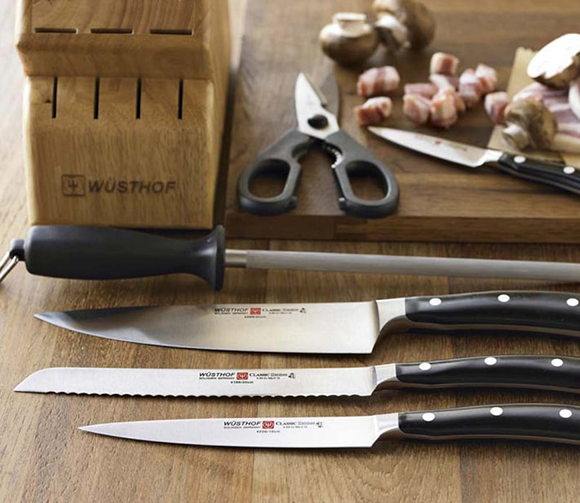 Wusthof Classic Ikon 7-piece knife block set