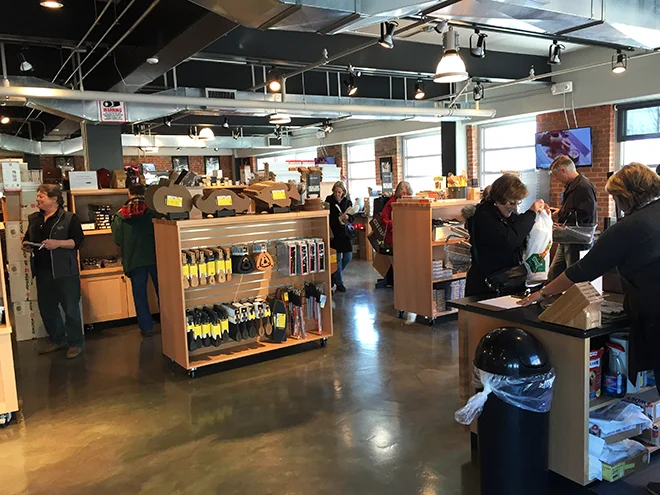 Wusthof outlet store inside front