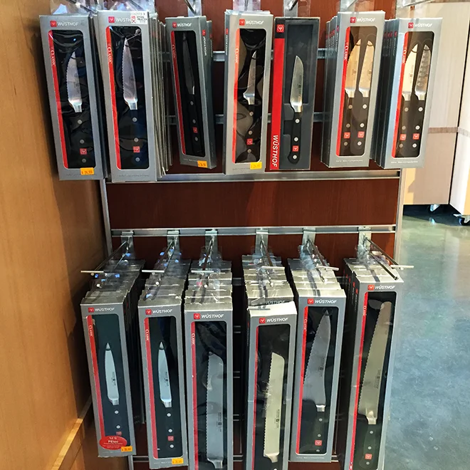 Wusthof store knife racks