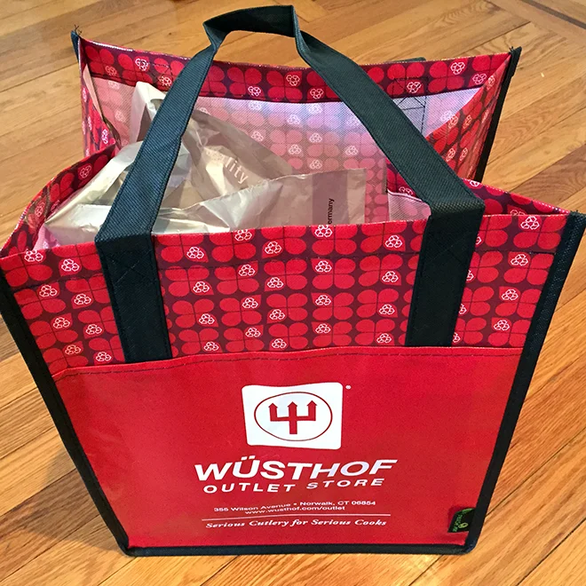 Wusthof store shopping bag