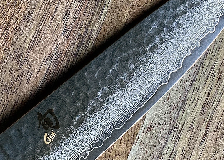 Shun Premier Damascus close-up