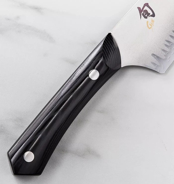 Shun Narukami chef knife micarta handle