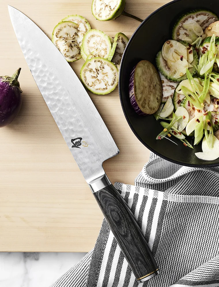 Shun Premier Grey chef knife